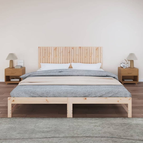 Wand Kopfteil 185cm Massivholz Kiefer