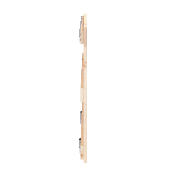 Wand Kopfteil 185cm Massivholz Kiefer