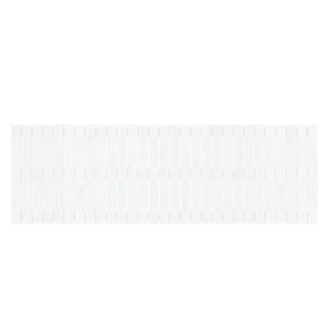 Wand Kopfteil Weiß 185cm Kiefer Massivholz
