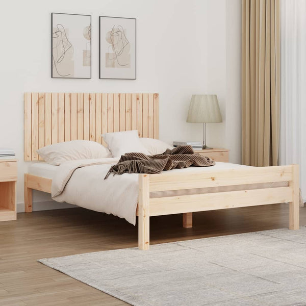 Wand Kopfteil 140 cm Kiefer Massivholz