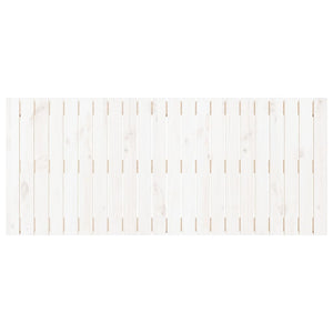 Wand Kopfteil Weiß 140cm Kiefer Massivholz