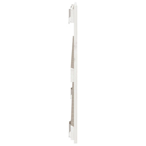 Wand Kopfteil Weiß 140cm Kiefer Massivholz