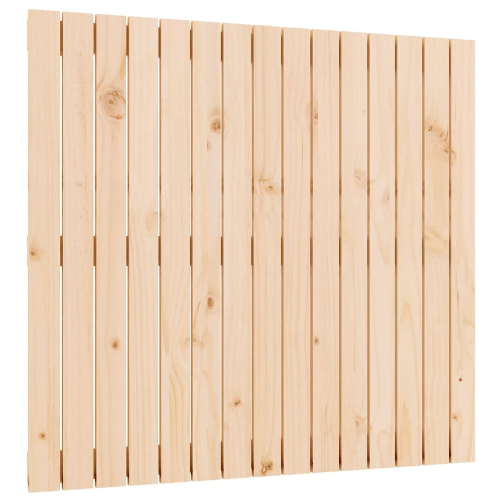 vidaXL Wall Headboard 95.5x3x90 cm Solid Pine Wood