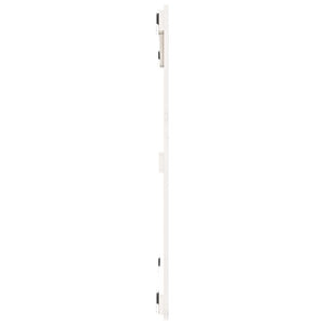 Wand Kopfteil Weiß 95,5cm Kiefer Massivholz