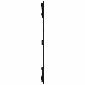 Schwarzes Wand-Kopfteil Kiefer Massivholz 95,5cm