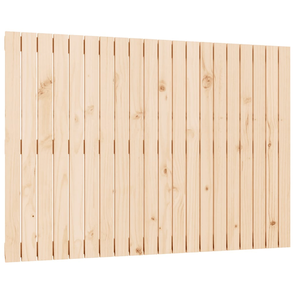 Wand Kopfteil Kiefer Massivholz 127,5cm