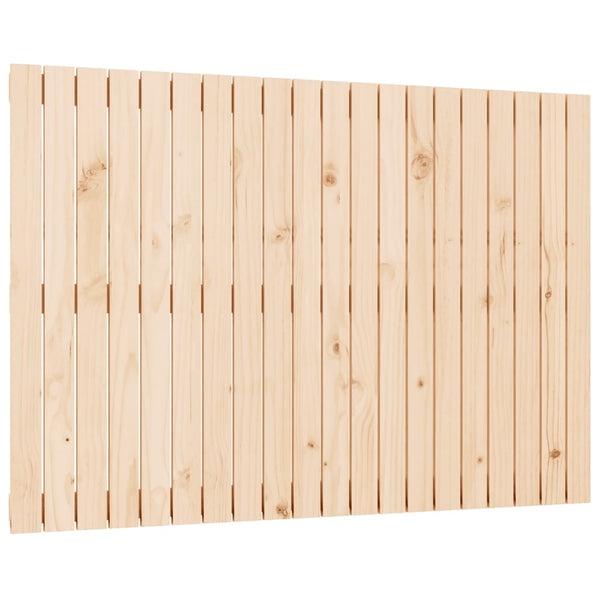 Wand Kopfteil Kiefer Massivholz 127,5cm