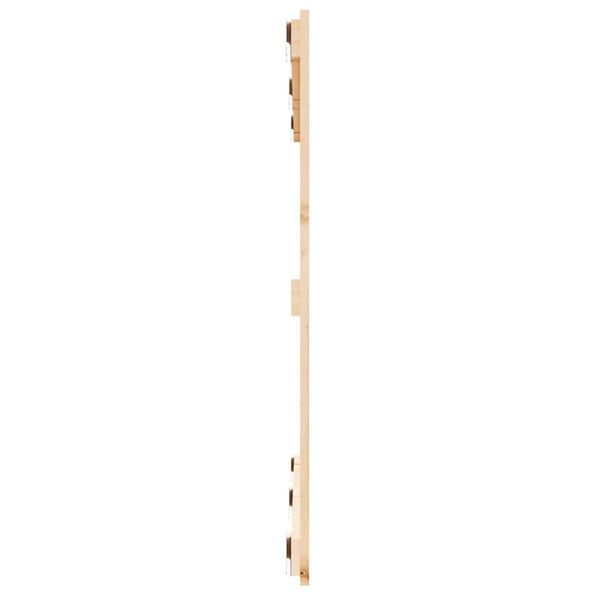 Wand Kopfteil Kiefer Massivholz 127,5cm