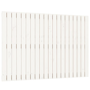 Weißes Wand-Kopfteil 127,5 cm Kiefer Massivholz