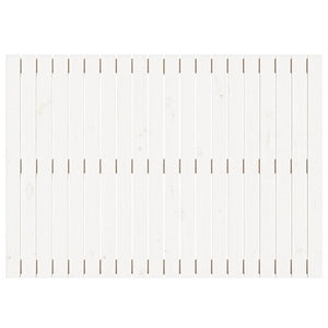 Weißes Wand-Kopfteil 127,5 cm Kiefer Massivholz