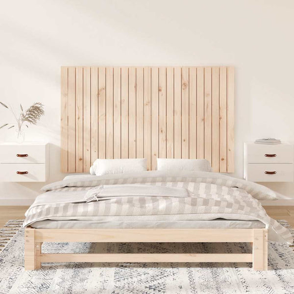 Wand Kopfteil 147cm Kiefer Massivholz