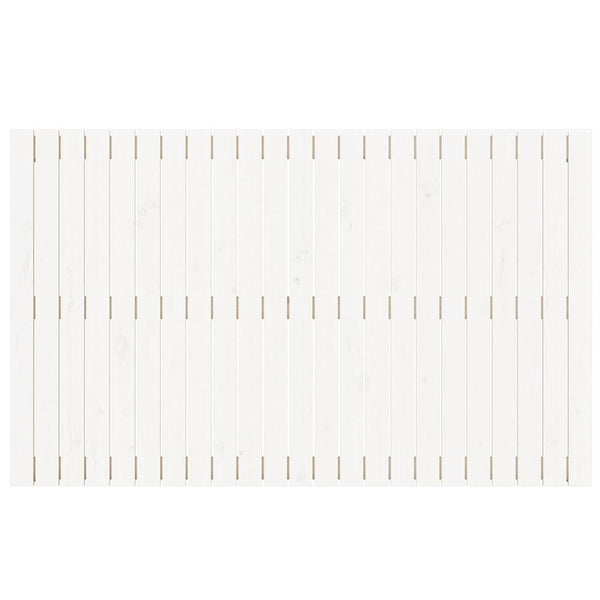 Wand Kopfteil Weiß 147cm Kiefer Massivholz