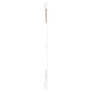 Wand Kopfteil Weiß 147cm Kiefer Massivholz