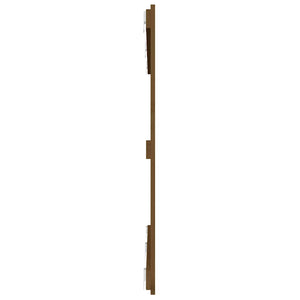 Wand Kopfteil Honigbraun 147cm Kiefer Massivholz