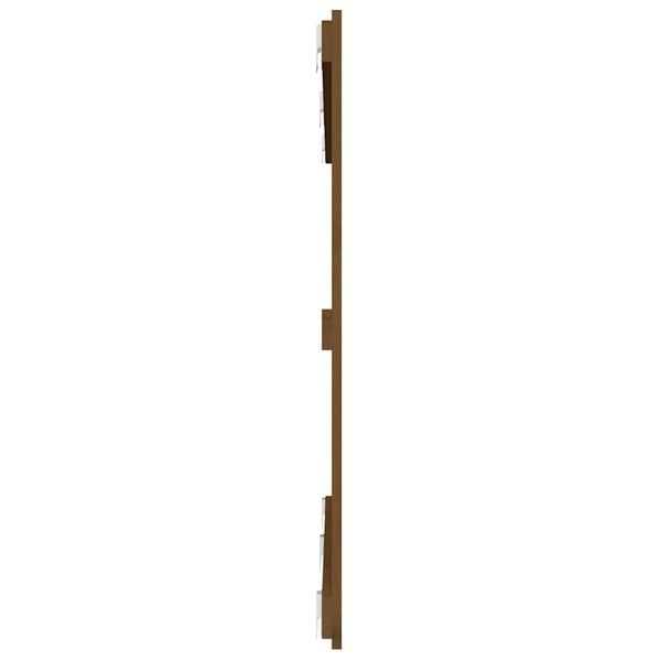 Wand Kopfteil Honigbraun 147cm Kiefer Massivholz
