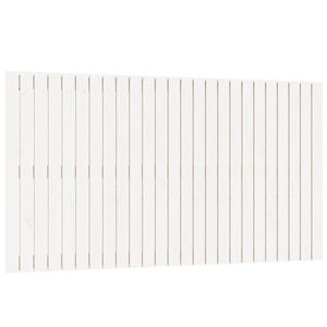 Wand Kopfteil Weiß 159,5cm Massivholz