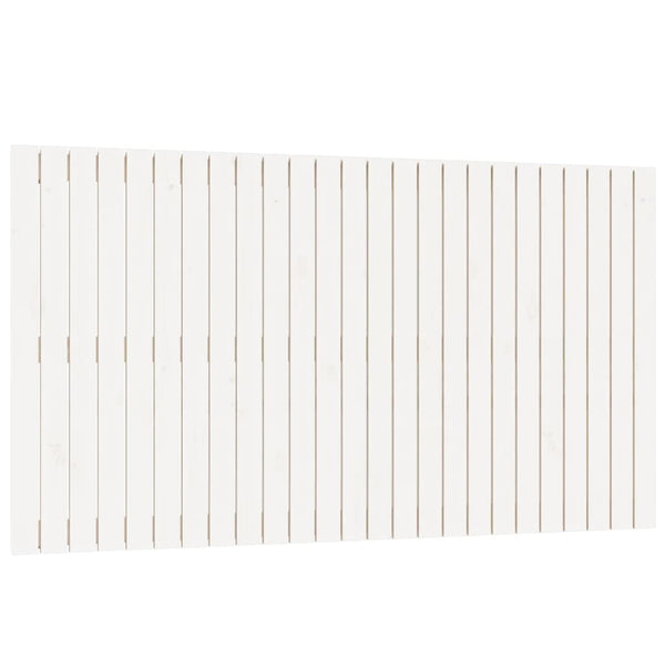 Wand Kopfteil Weiß 159,5cm Massivholz