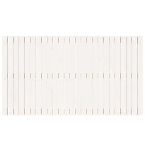 Wand Kopfteil Weiß 159,5cm Massivholz