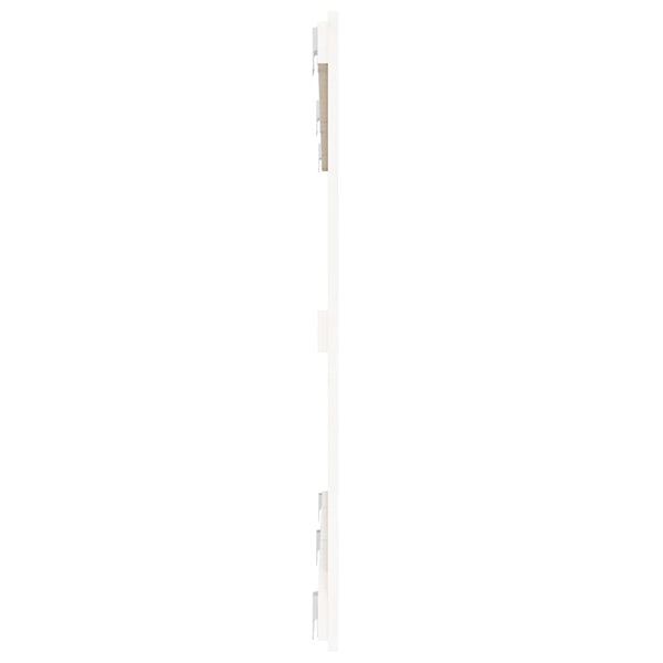 Wand Kopfteil Weiß 159,5cm Massivholz