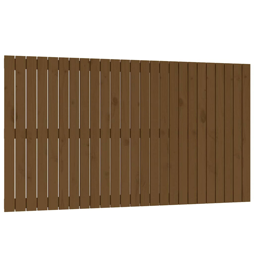 Wand Kopfteil Honigbraun 160cm Kiefer Massivholz