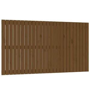 Wand Kopfteil Honigbraun 160cm Kiefer Massivholz