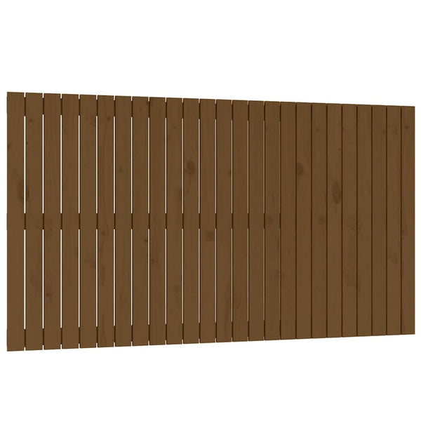 Wand Kopfteil Honigbraun 160cm Kiefer Massivholz