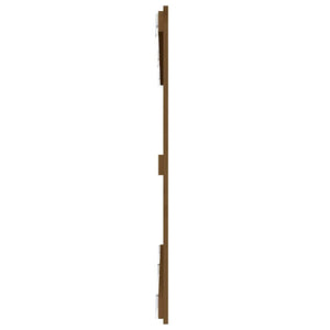 Wand Kopfteil Honigbraun 160cm Kiefer Massivholz