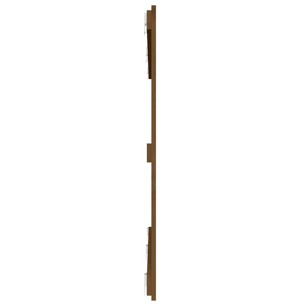 Wand Kopfteil Honigbraun 160cm Kiefer Massivholz