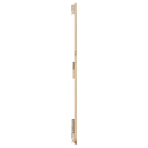 Wand Kopfteil 166cm Kiefer Massivholz