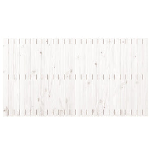 vidaXL Tête de lit murale Blanc 166x3x90 cm Bois de pin massif