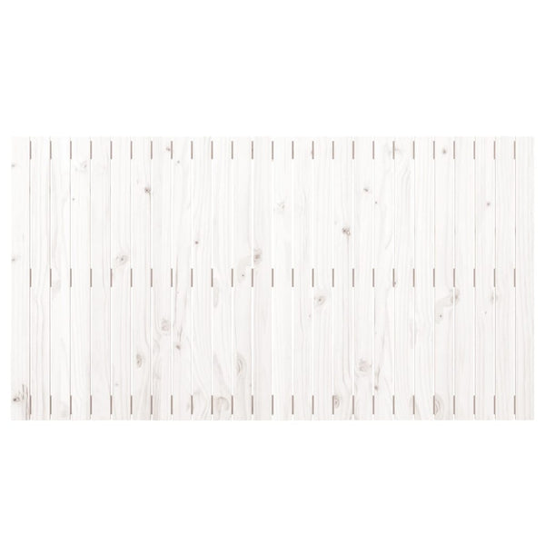 vidaXL Tête de lit murale Blanc 166x3x90 cm Bois de pin massif