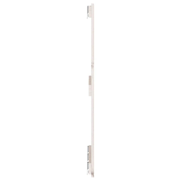 vidaXL Tête de lit murale Blanc 166x3x90 cm Bois de pin massif