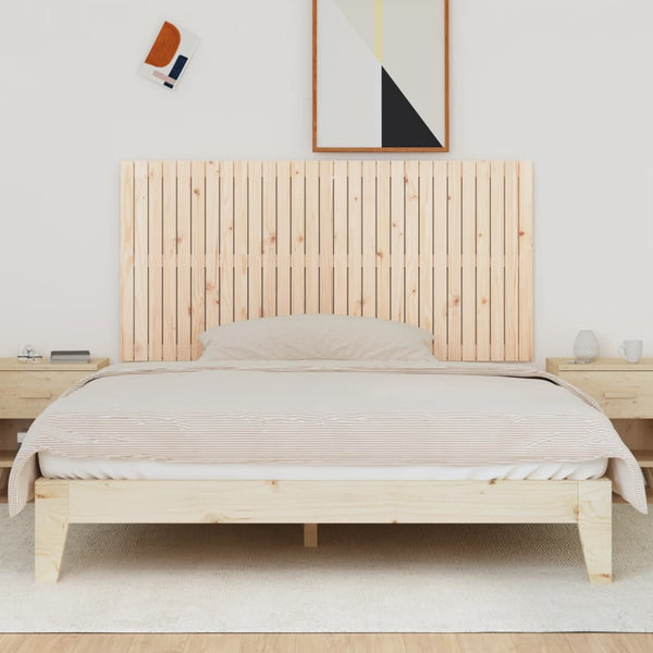 Wand Kopfteil 185 cm Kiefer Massivholz