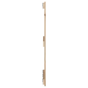 Wand Kopfteil 185 cm Kiefer Massivholz
