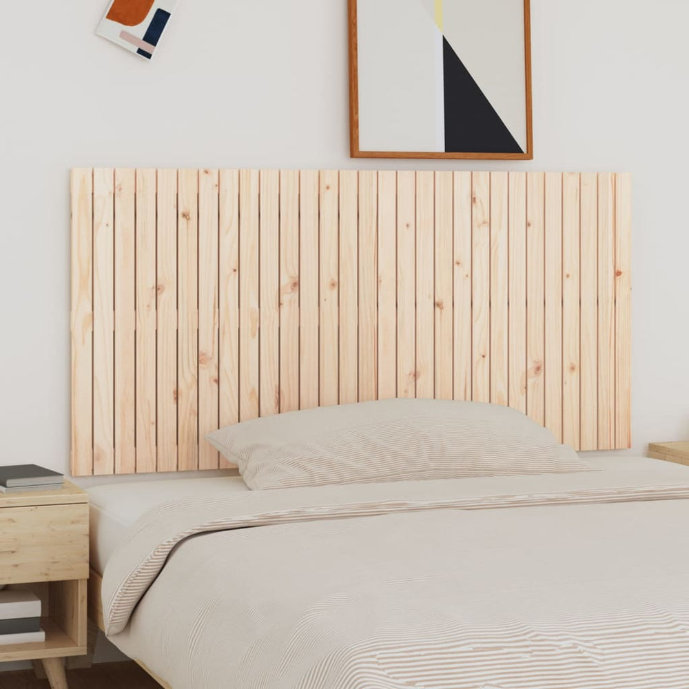Wand Kopfteil 185 cm Kiefer Massivholz