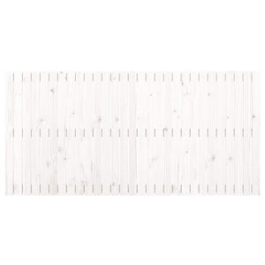 Wand Kopfteil Weiß 185cm Kiefer Massivholz