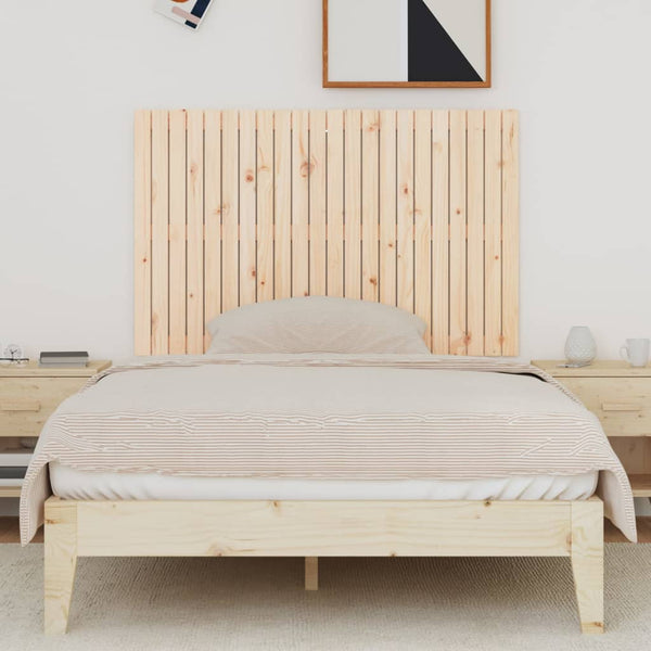 Wand Kopfteil 140 cm Kiefer Massivholz