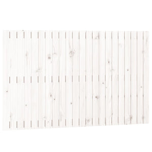 Wand Kopfteil Weiß 140x90cm Kiefer Massivholz