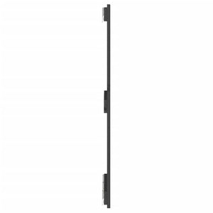 Graues Wand-Kopfteil 140 cm Kiefer Massivholz