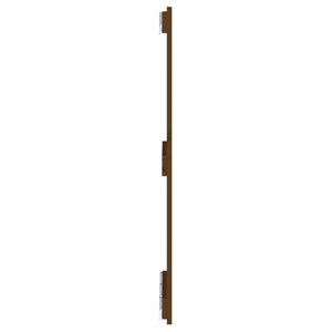 Wand Kopfteil Honigbraun 140x90cm Kiefer Massivholz