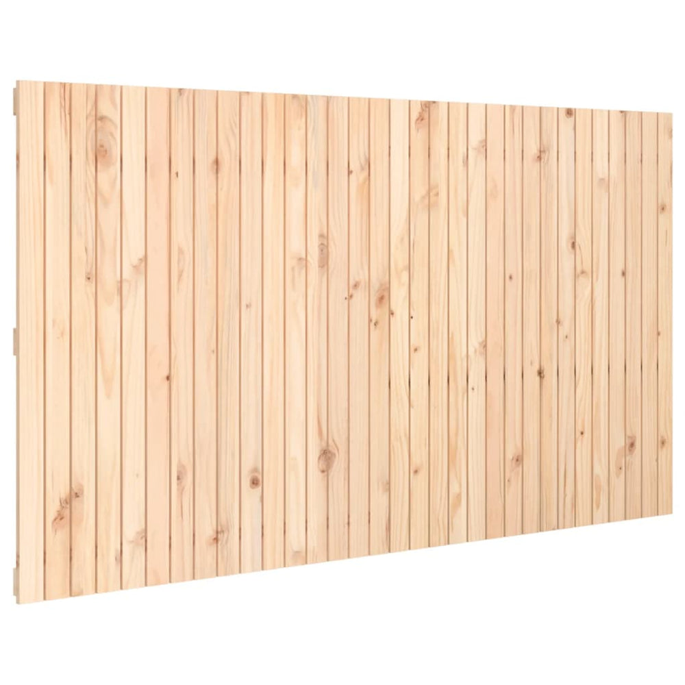 vidaXL Wall Headboard 204x3x110 cm Solid Pine Wood