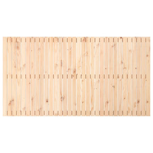 Wand Kopfteil 204 cm Kiefer Massivholz