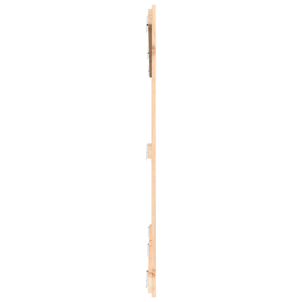 Wand Kopfteil 204 cm Kiefer Massivholz