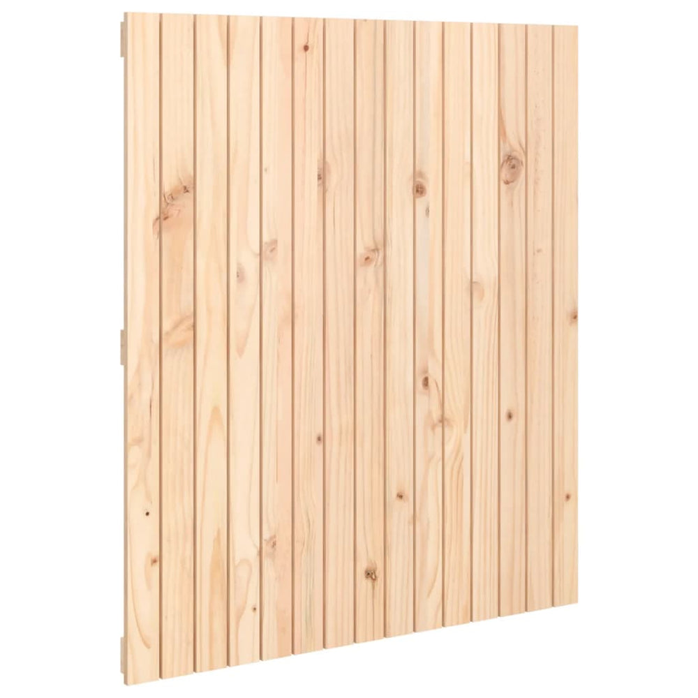 vidaXL Wall Headboard 95.5x3x110 cm Solid Pine Wood