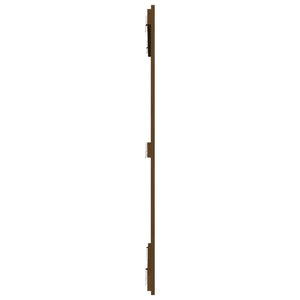 Wand Kopfteil Honigbraun 95,5cm Kiefer Massivholz