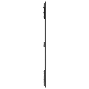 Graues Wand-Kopfteil 127,5cm Kiefer Massivholz