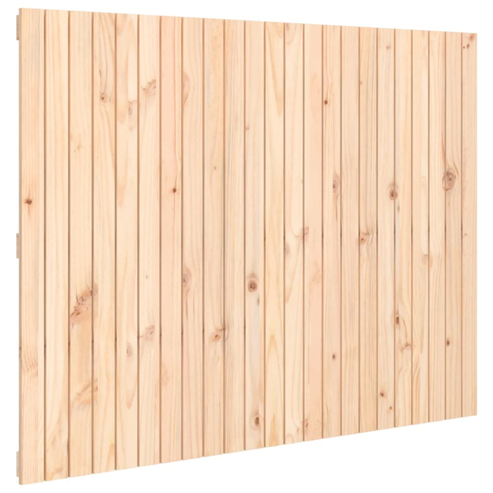vidaXL Wall Headboard 146.5x3x110 cm Solid Pine Wood