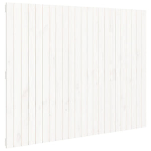 Weißes Wand-Kopfteil 146,5cm Kiefer Massivholz
