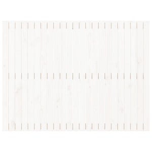 Weißes Wand-Kopfteil 146,5cm Kiefer Massivholz