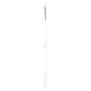 Weißes Wand-Kopfteil 146,5cm Kiefer Massivholz